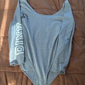 Victoria's Secret Gray Long Sleeve Top